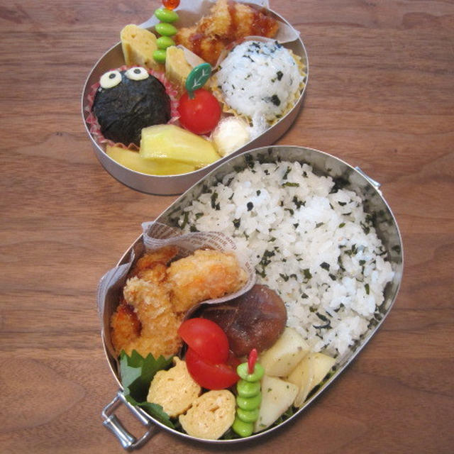 春の遠足弁当*一口海老フライ