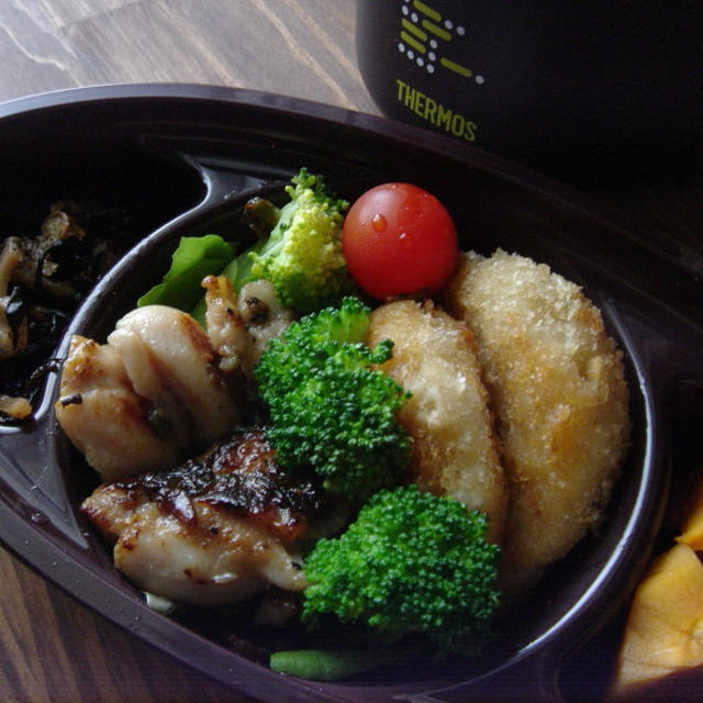 若鶏の塩だれ弁当♪