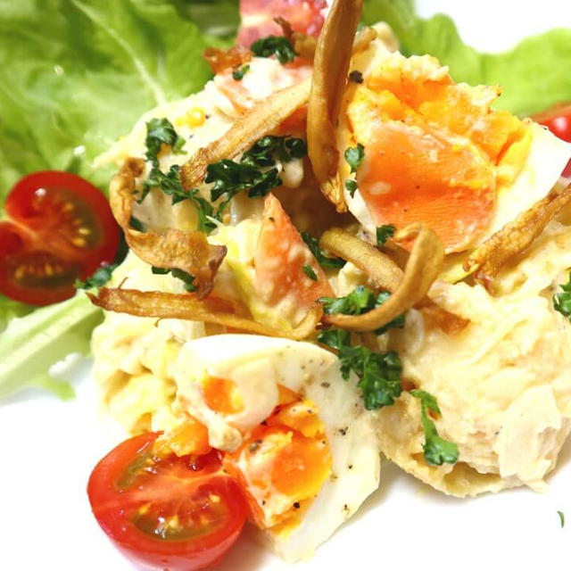 レンジで簡単！味噌とマヨの和風ポテサラレシピ