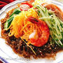 もずくを麺代わりに低糖質冷やし中華