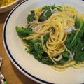 菜の花とシラスのパスタ