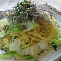 すぐ完成♪じゃこキャベツのペペロンチーニ
