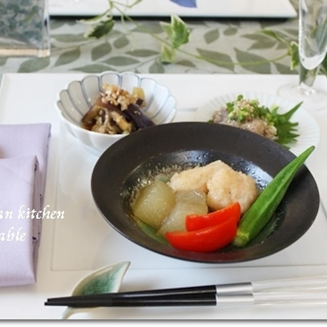 夏の和食のおうちごはんレッスンメニュー2014♪