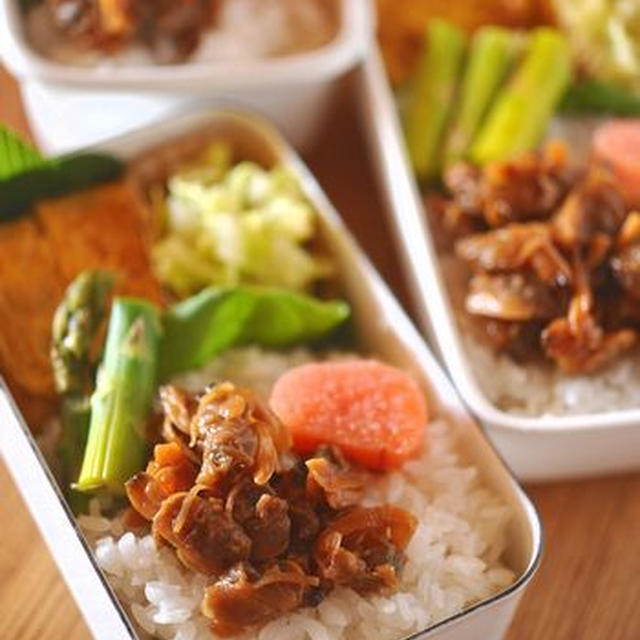 アサリの佃煮弁当