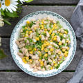 White Bean and Corn Salad 白いんげん豆とコーンのサラダ