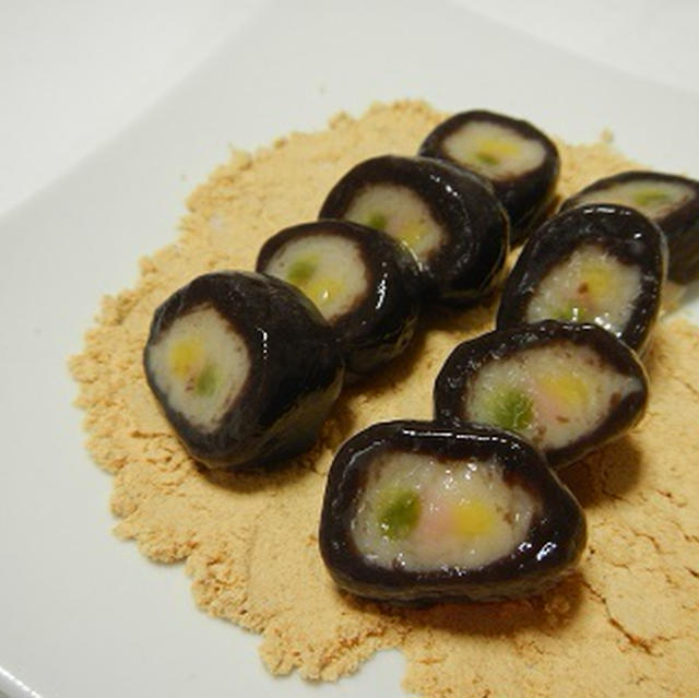 太巻き白玉と３色団子