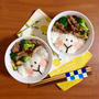 簡単朝ごはん！スタミナ彩り満点♪豚肉とブロッコリーのオイスター炒めで「ヒツジ丼」
