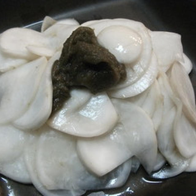 蕪のとろろ昆布漬け