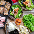 ホットプレートで本格韓国料理　サムギョプサル