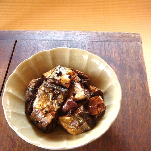 さんまの梅こしょう煮