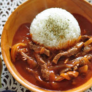娘への手紙6通目と【味付けは焼き肉のたれにお任せ！ハッシュドビーフ】と一昨日の晩ごはんは飲む気満々でわたし好みのウフマヨ♡