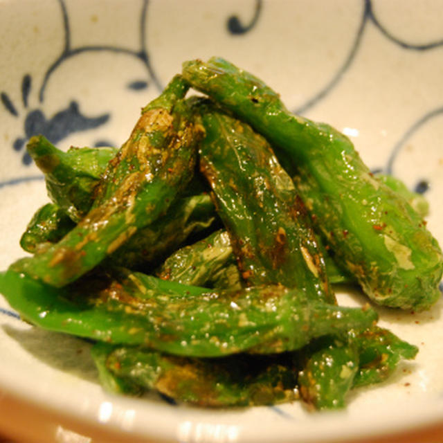 パパっと出来る♪ししとうのクレイジー焼き