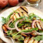 Grilled Potato and Arugula Salad with Mustard Dressingグリルポテトとルッコラのサラダ