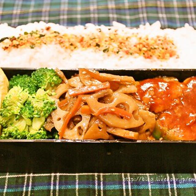 肉詰めピーマン弁当