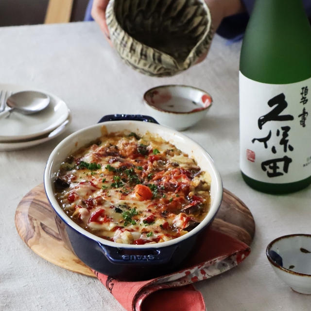 グラタンと熱燗のペアリング