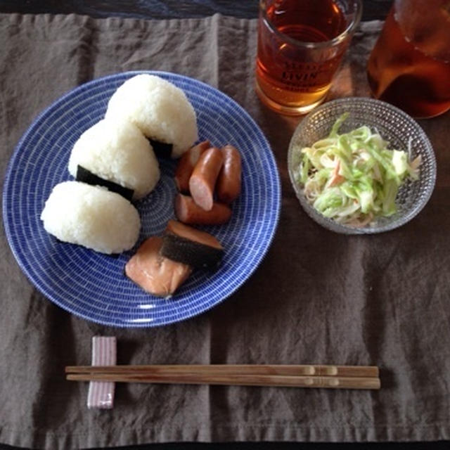 おにぎり定食