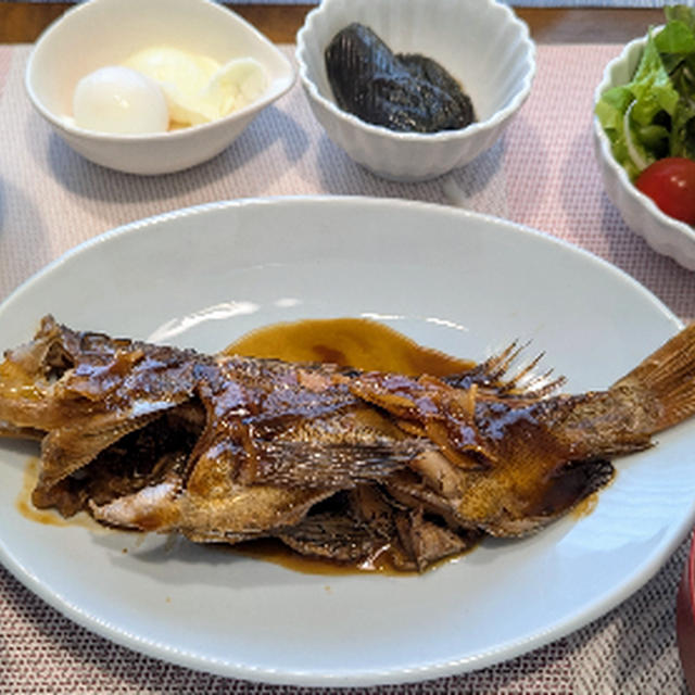 ガヤメバルの煮付け