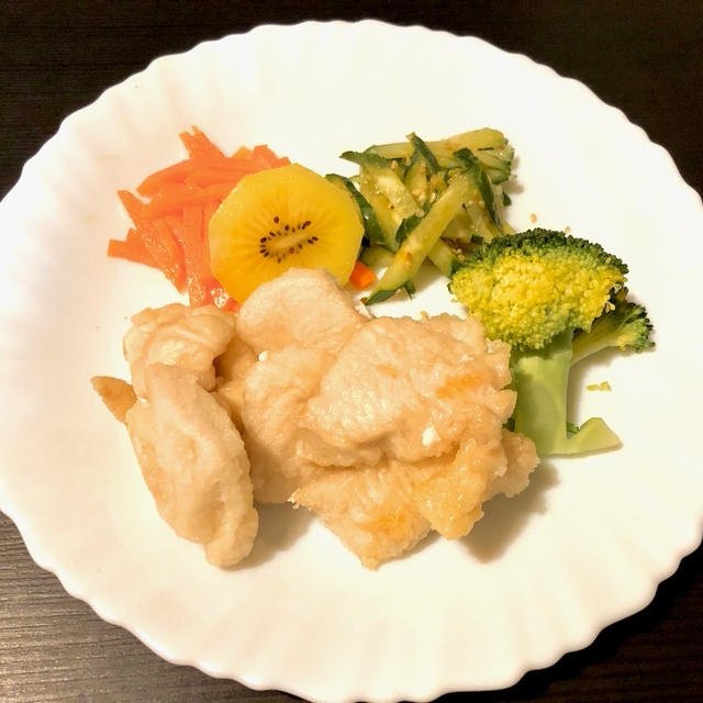 柔らかジューシー！鶏むね肉のレモン風味唐揚げ