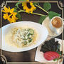 筍を使ったクリームパスタです～♪