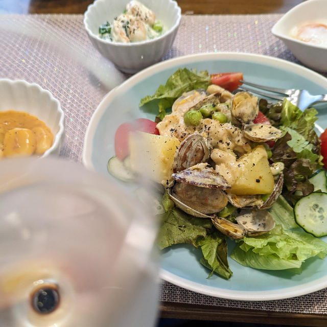 鱈とアサリのレモンクリーム煮
