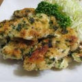 鶏胸肉のマヨパン粉焼き