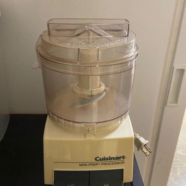 フードプロセッサー　長年使うキッチン用品のはなし