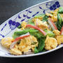 レタスの外葉も美味しく♡カニカマとレタスの玉子炒め【ぐんまクッキングアンバサダー】