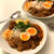 試作の合いがけスパイスカレー