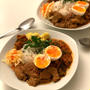 試作の合いがけスパイスカレー