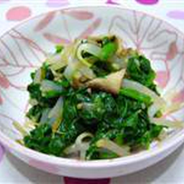 ほうれん草ともやしのごま和え☆      