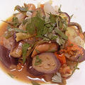 ルクエと畑の野菜でラタトゥイユ