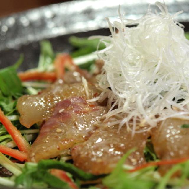鯛の中華風サラダ