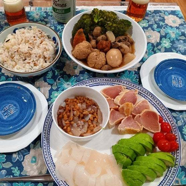 ５か月先の消費期限のパン ～ 雑穀米寿司飯でお刺身を
