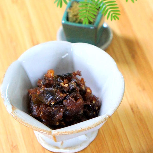 美味しい昆布で新生姜の佃煮と今年も無花果のコンポート♫