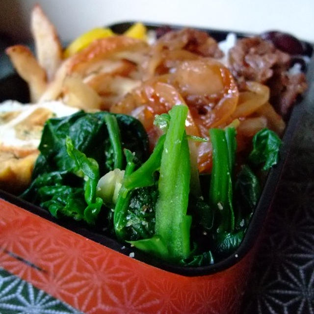 牛肉のしぐれ煮お弁当。