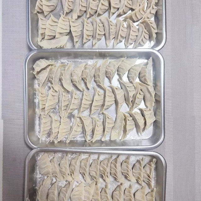 餃子100個