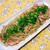 スモークチキンとゲランドの塩のネギたっぷり焼きそば