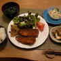 鯵フライで晩ご飯　と　６月の家庭菜園♪