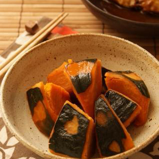 冬至に！かぼちゃのオレンジジュース煮