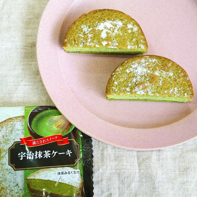 ＊【Pasco】宇治抹茶ケーキ＊