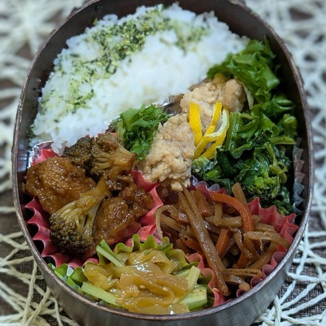 春が待ち遠しい～夫のお弁当221