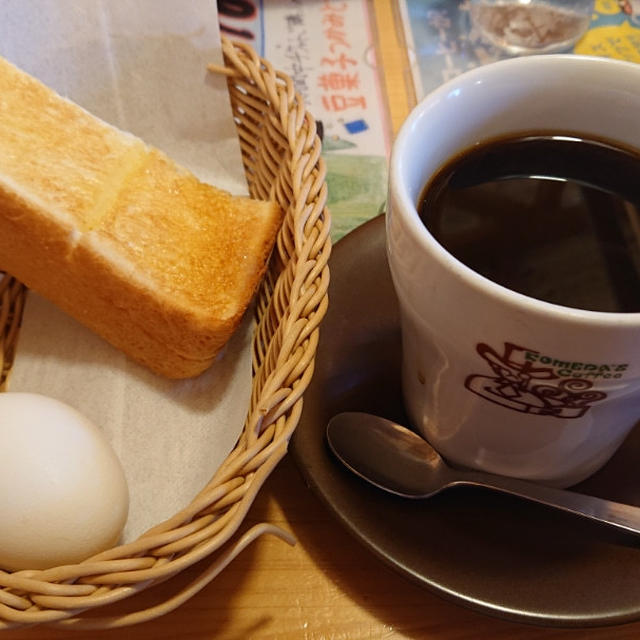 コメダ珈琲店モーニング