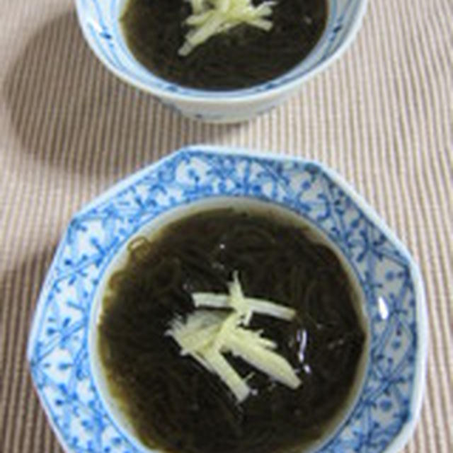 「もずく酢」