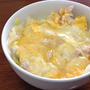 昼は白ネギたっっぷりの「親子丼」