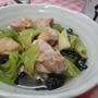 白だし1本で簡単おかず☆　鶏とキャベツのさっと海苔煮
