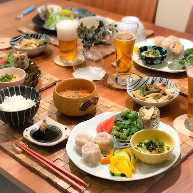 【献立】簡単おつまみたくさんごはん&ざっくり作り方