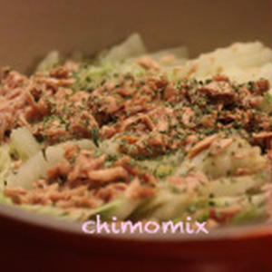 白菜 シーチキン鍋をおつまみに By Chimomixさん レシピブログ 料理ブログのレシピ満載