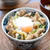 【豚こま肉のスタミナ丼】小松菜入り！焼肉のたれで簡単味付け★