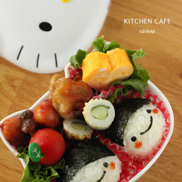 子供弁当/双子ちゃん弁当