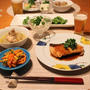 『鰤の照り焼き』とストウブで『小さいおかず』の献立。